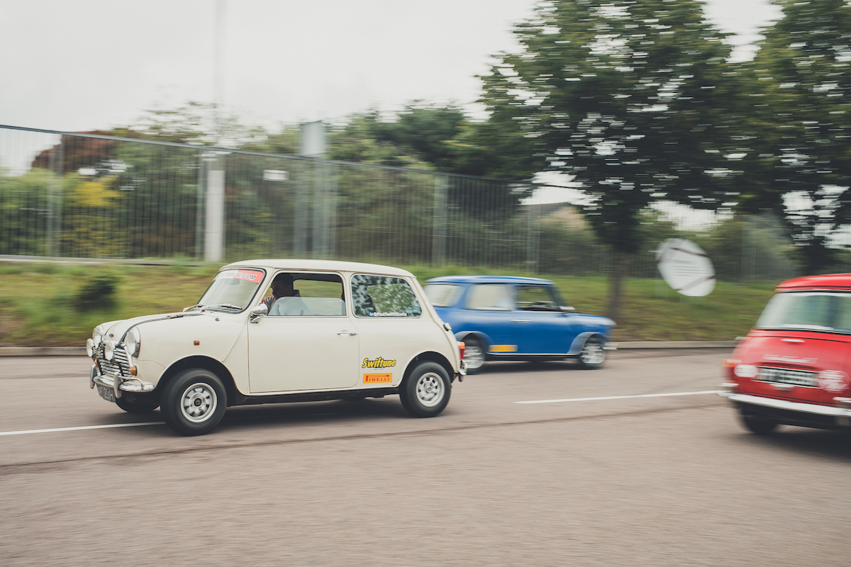 In 2019, Mini UK brought together a number of the original hero cars from the film, along with having precision stunt driver Paul Swift recreate some of the stunts from the film in three replica Minis.