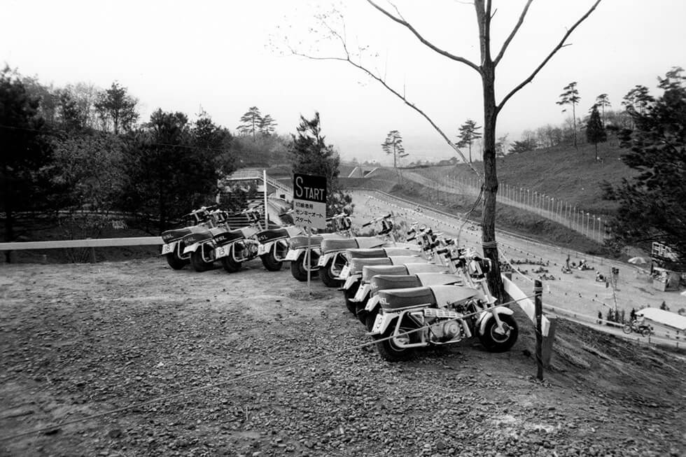 Monkey Motorcycle Ride at Tama Tech park