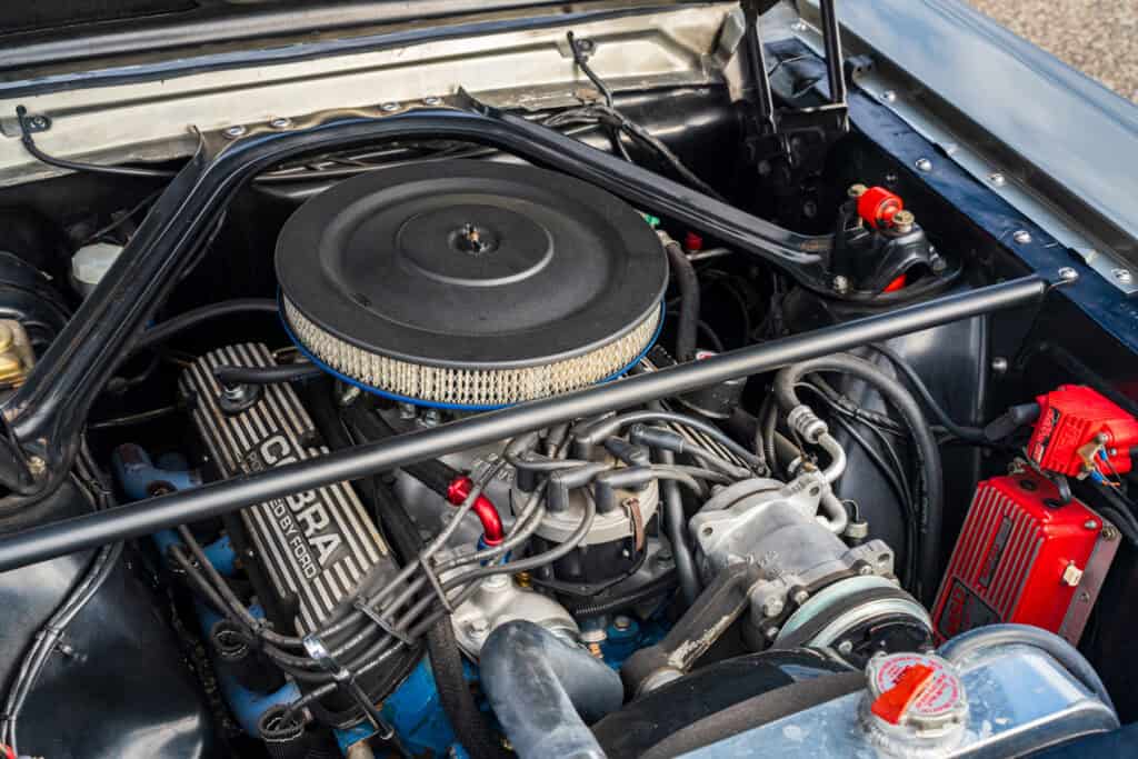 1966 Ford Mustang GT350R Tribute engine