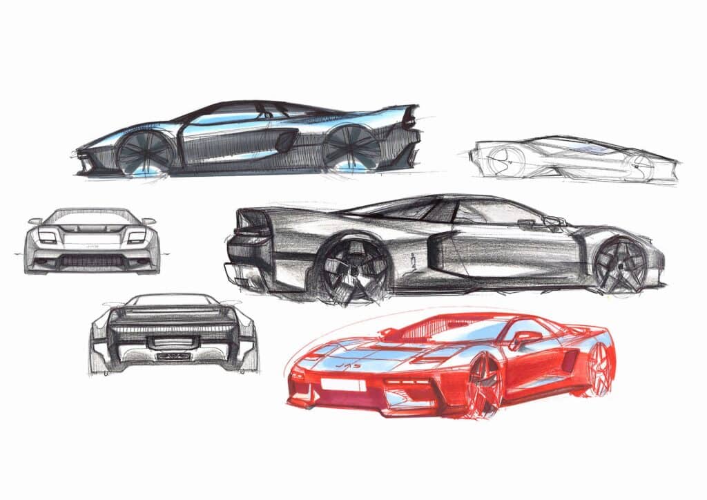 JAS Tensei – Honda NSX restomod by Pininfarina and JAS Motorsport