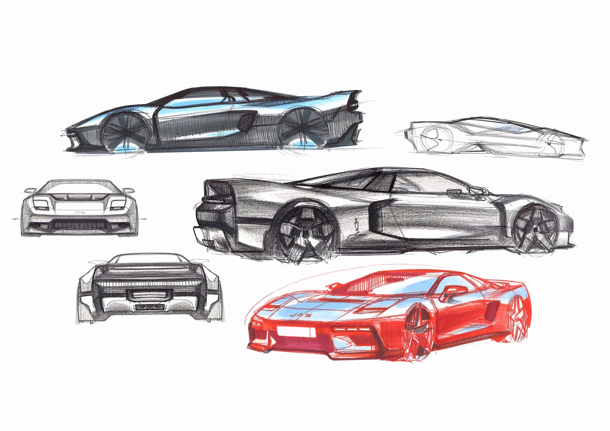 JAS Tensei – Honda NSX restomod by Pininfarina and JAS Motorsport