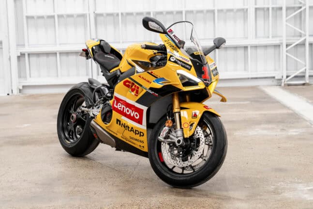 2024 Ducati Panigale V4 Bagnaia 2023 World Champion Replica