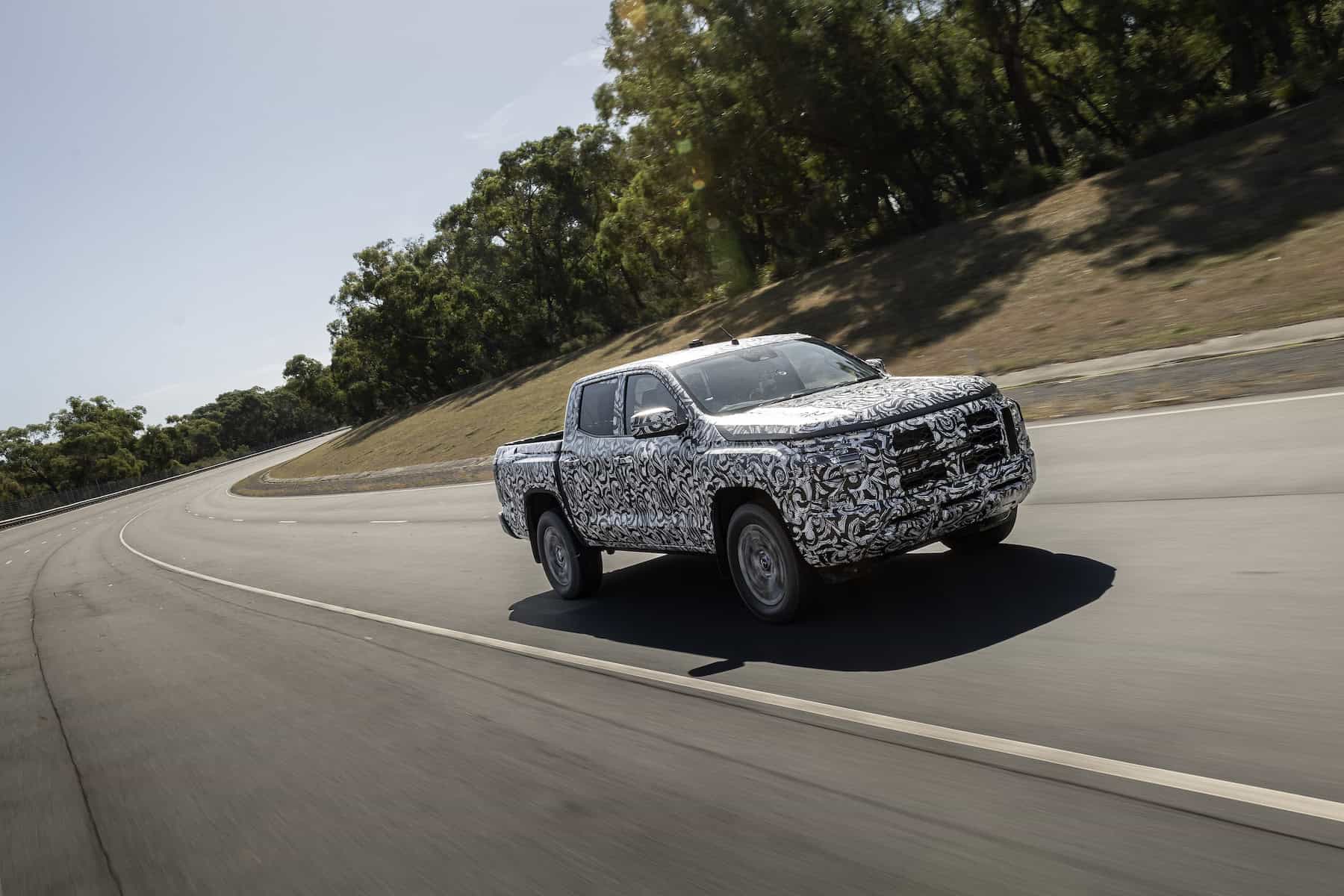 Mitsubishi Triton at Lang Lang