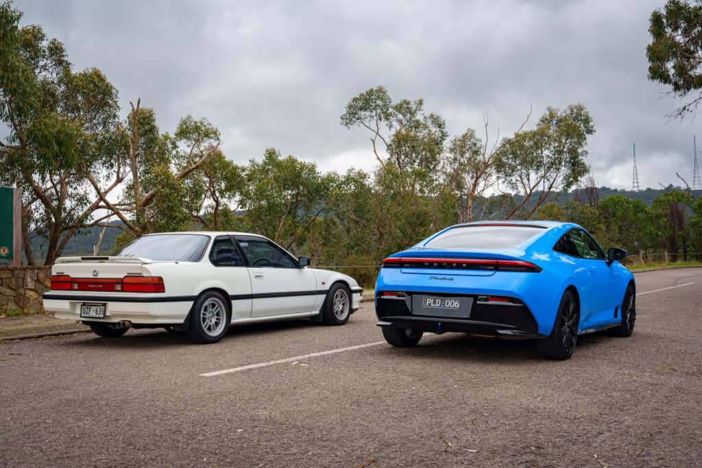 1989 Honda Prelude 2.0 Si 4WS and 2026 Honda Prelude