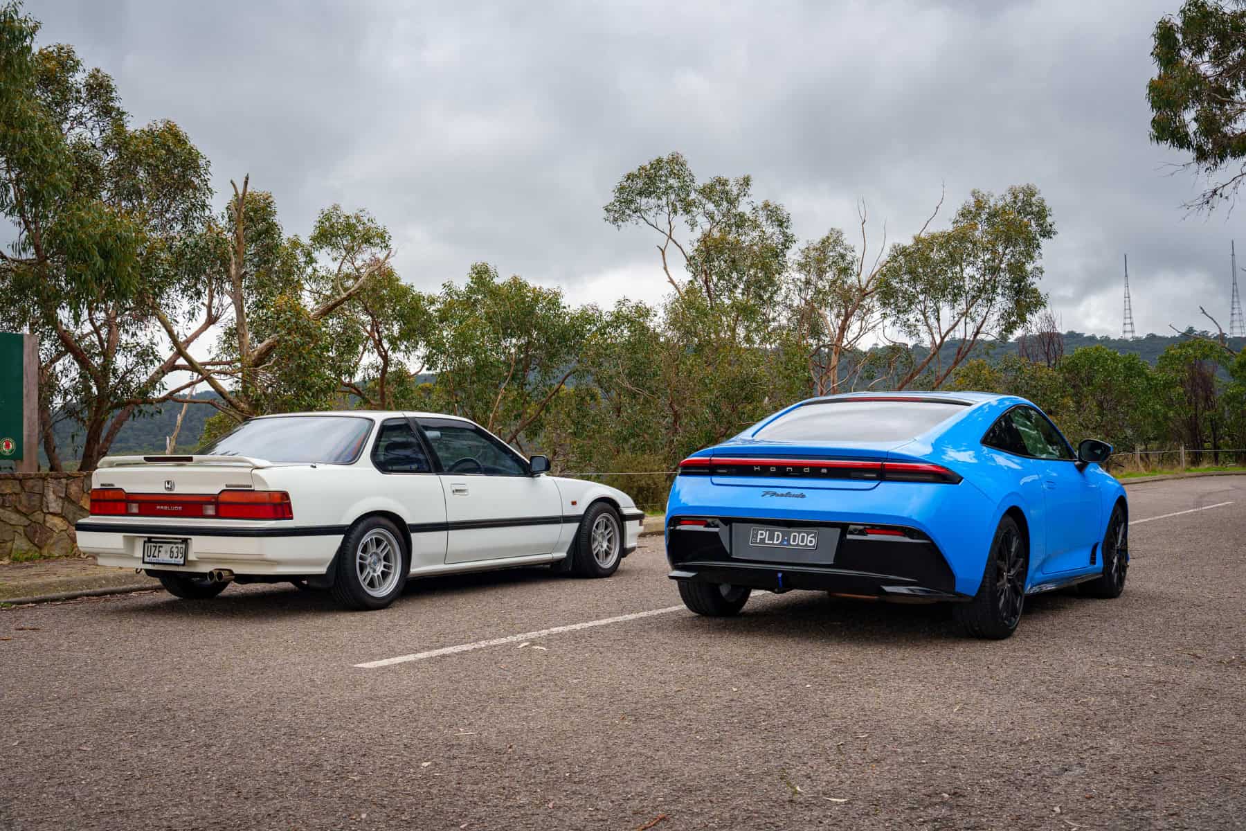 1989 Honda Prelude 2.0 Si 4WS and 2026 Honda Prelude