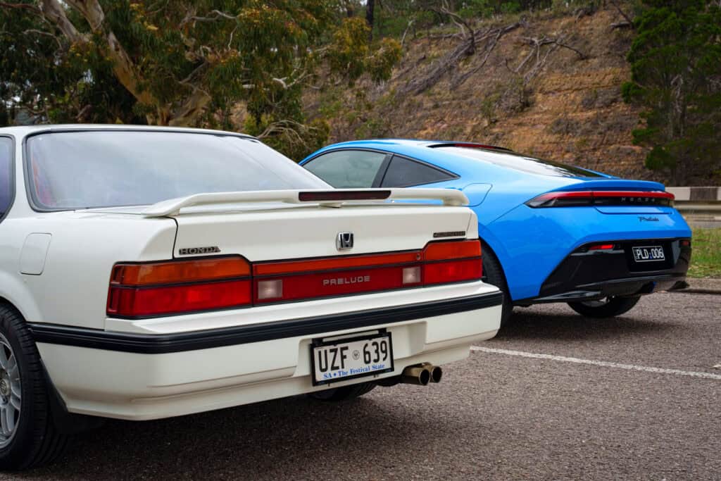 1989 Honda Prelude 2.0 Si 4WS and 2026 Honda Prelude