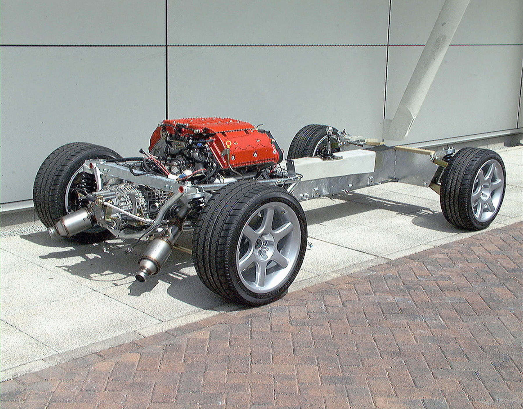 Lotus Esprit chassis with V8
