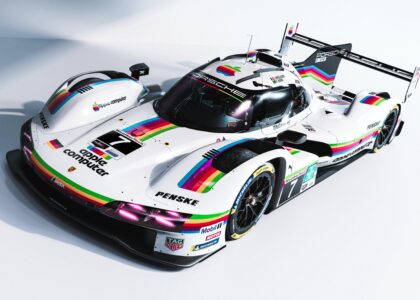 Porsche 963 with Apple Computer livery
