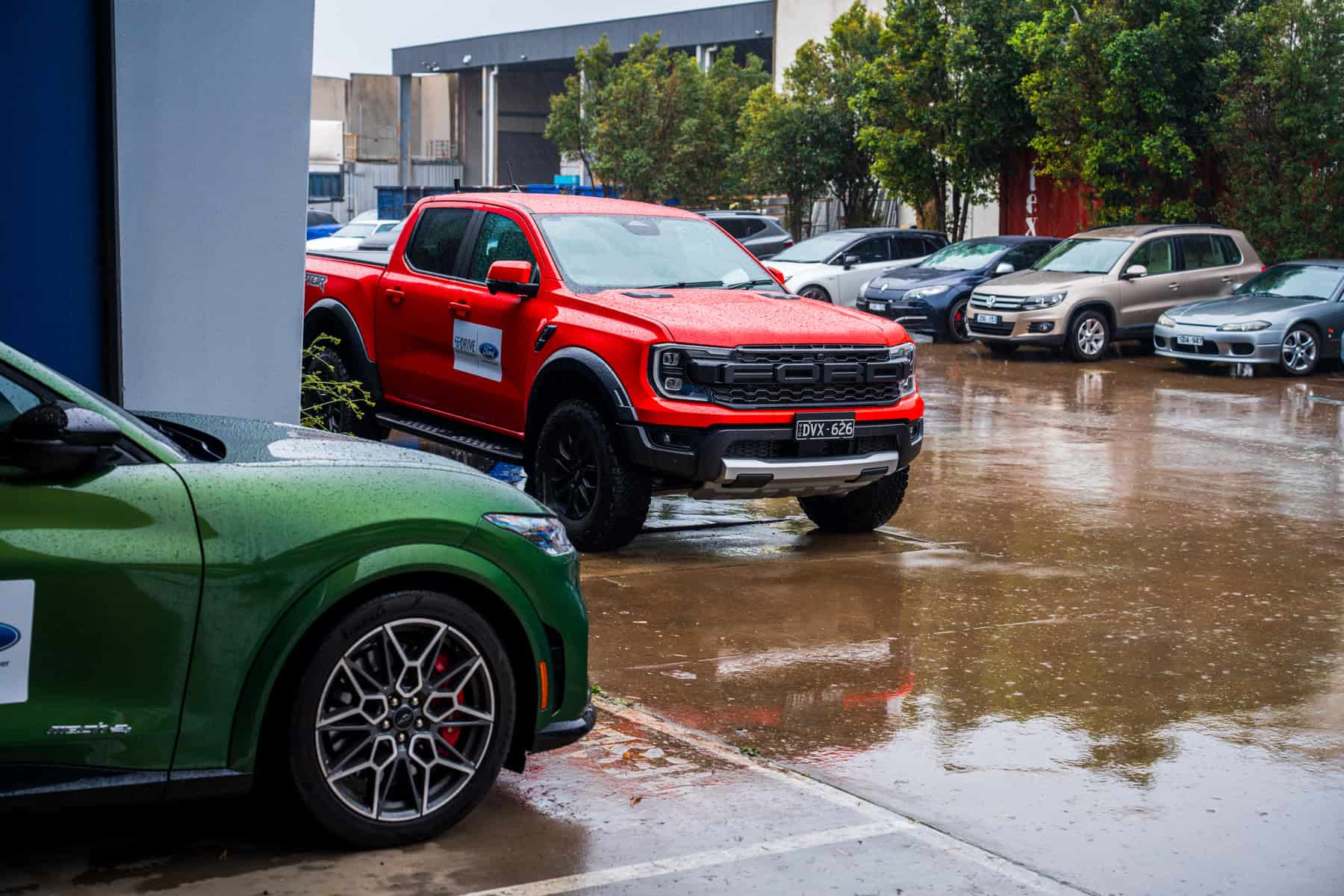 Ford Mustang Mach-E and Ranger Raptor