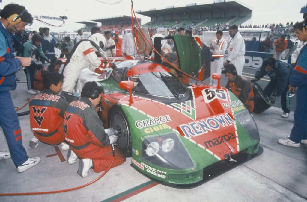 1991 Le Mans winning Mazda 787B