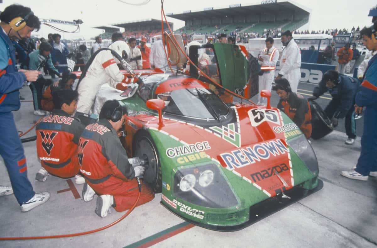 1991 Le Mans winning Mazda 787B
