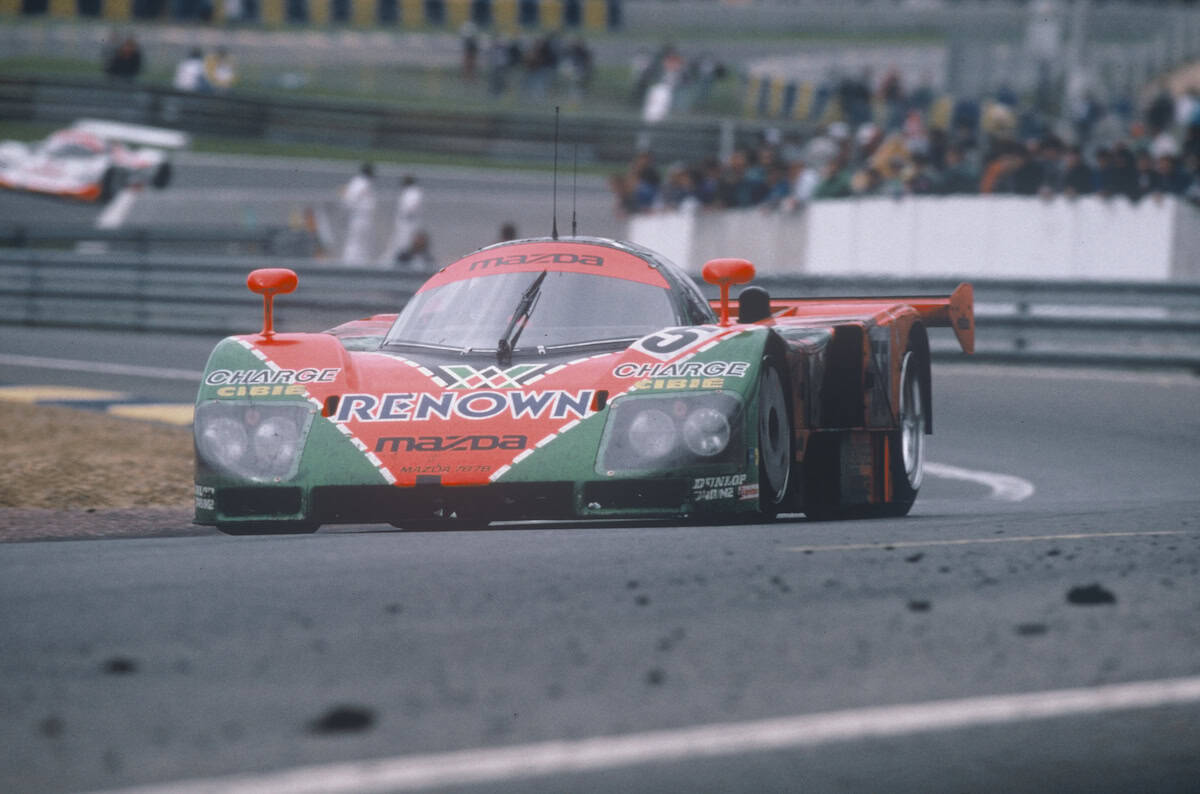 1991 Le Mans winning Mazda 787B