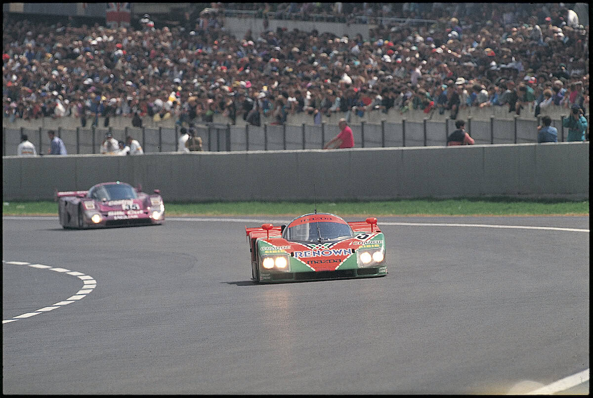 1991 Le Mans winning Mazda 787B