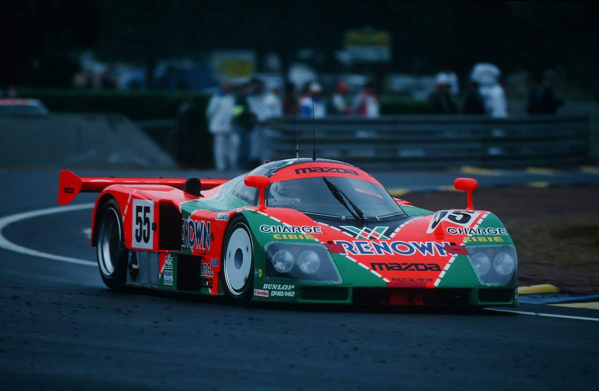 1991 Le Mans winning Mazda 787B