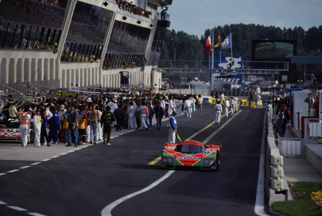 1991 Le Mans winning Mazda 787B