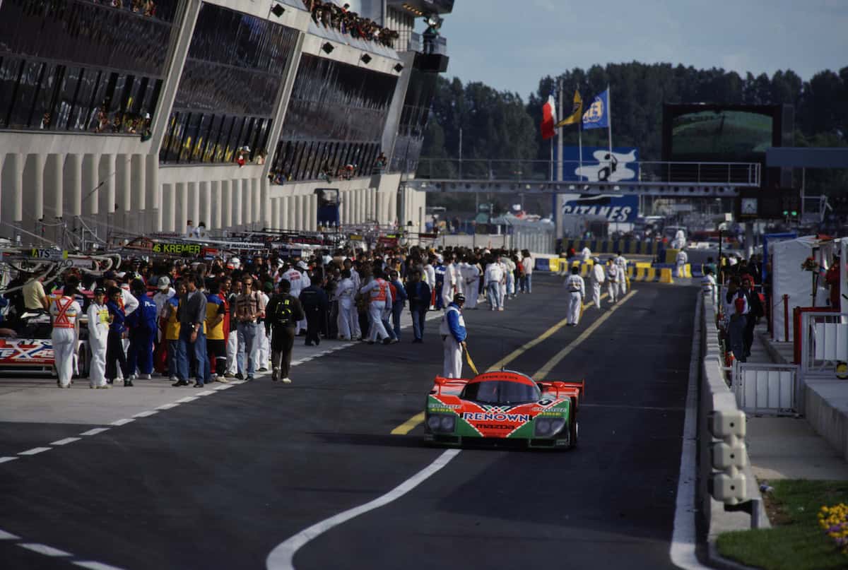 1991 Le Mans winning Mazda 787B