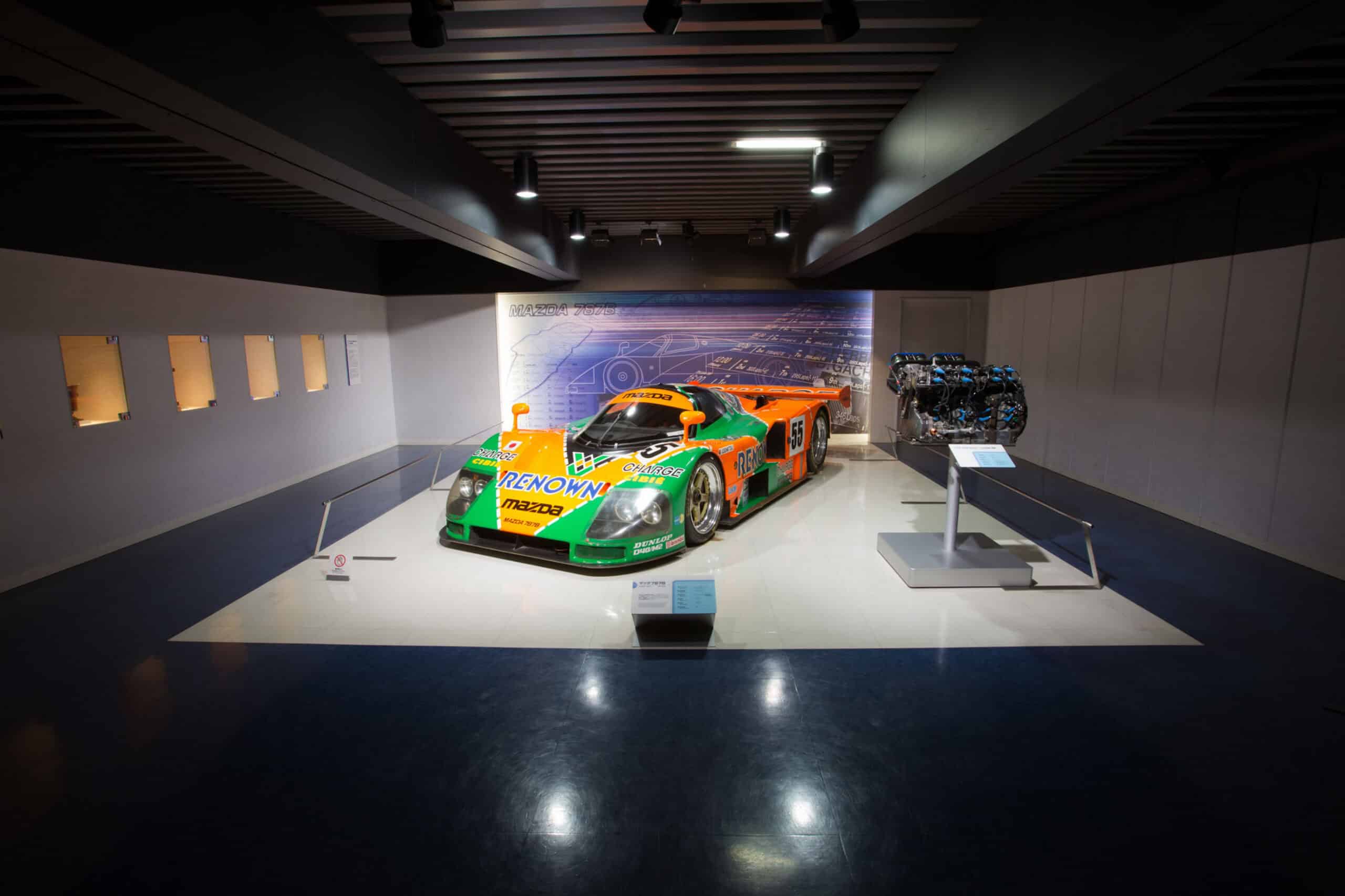1991 Le Mans winning Mazda 787B