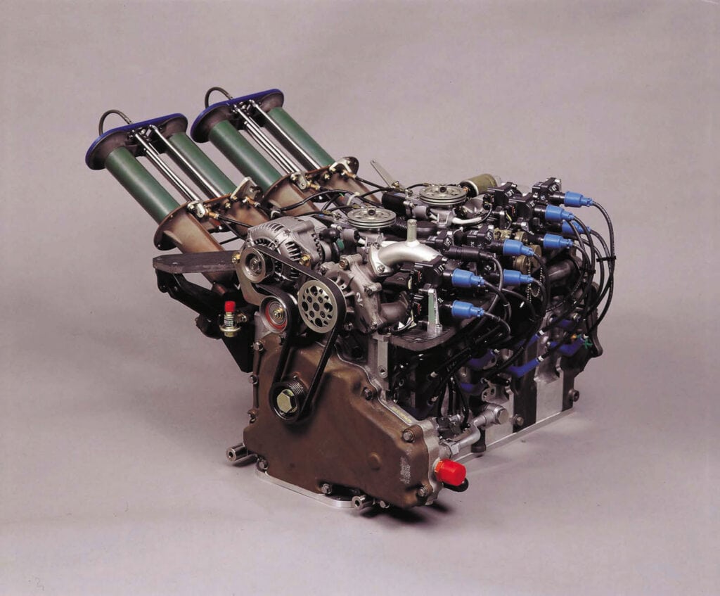 Mazda 787B engine