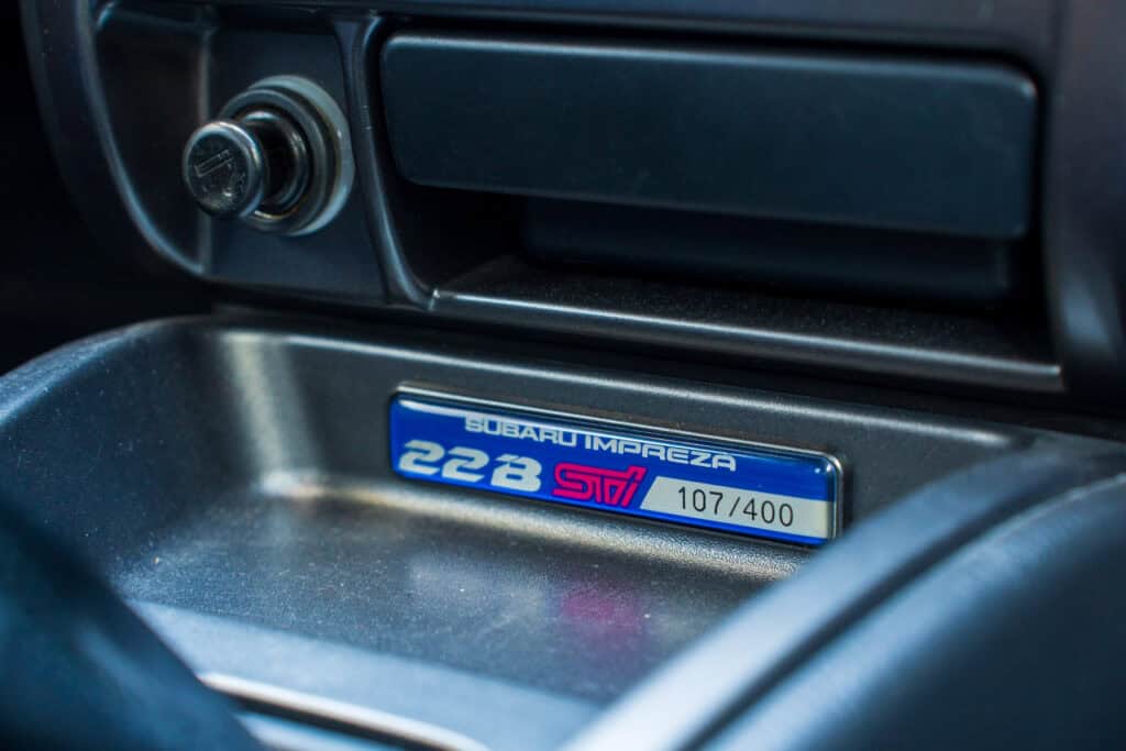 1998 Subaru Impreza WRX STI 22B