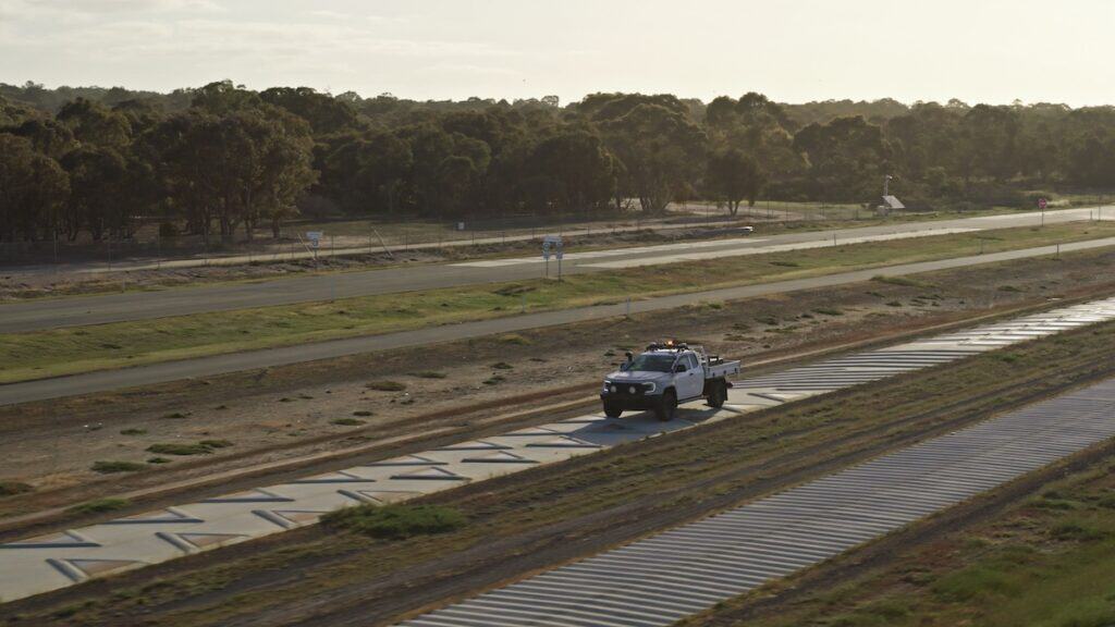 Autonomous testing of the Ford Ranger Super Duty at You Yangs