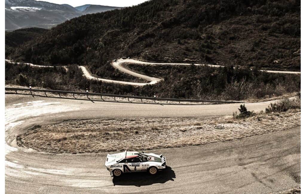 Lancia Stratos Alitalia rally car