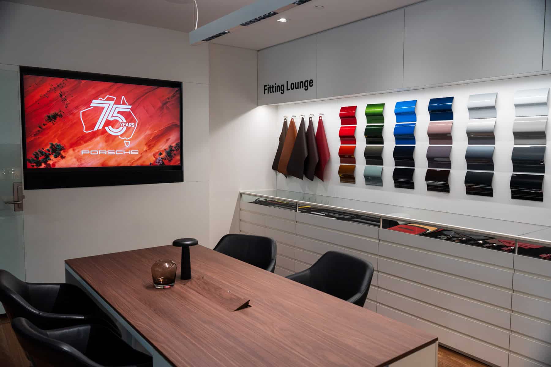 Fitting Lounge at Porsche Centre Adelaide