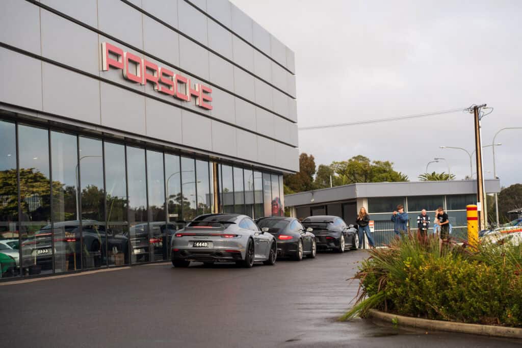 Porsche 911s at Porsche Centre Adelaide