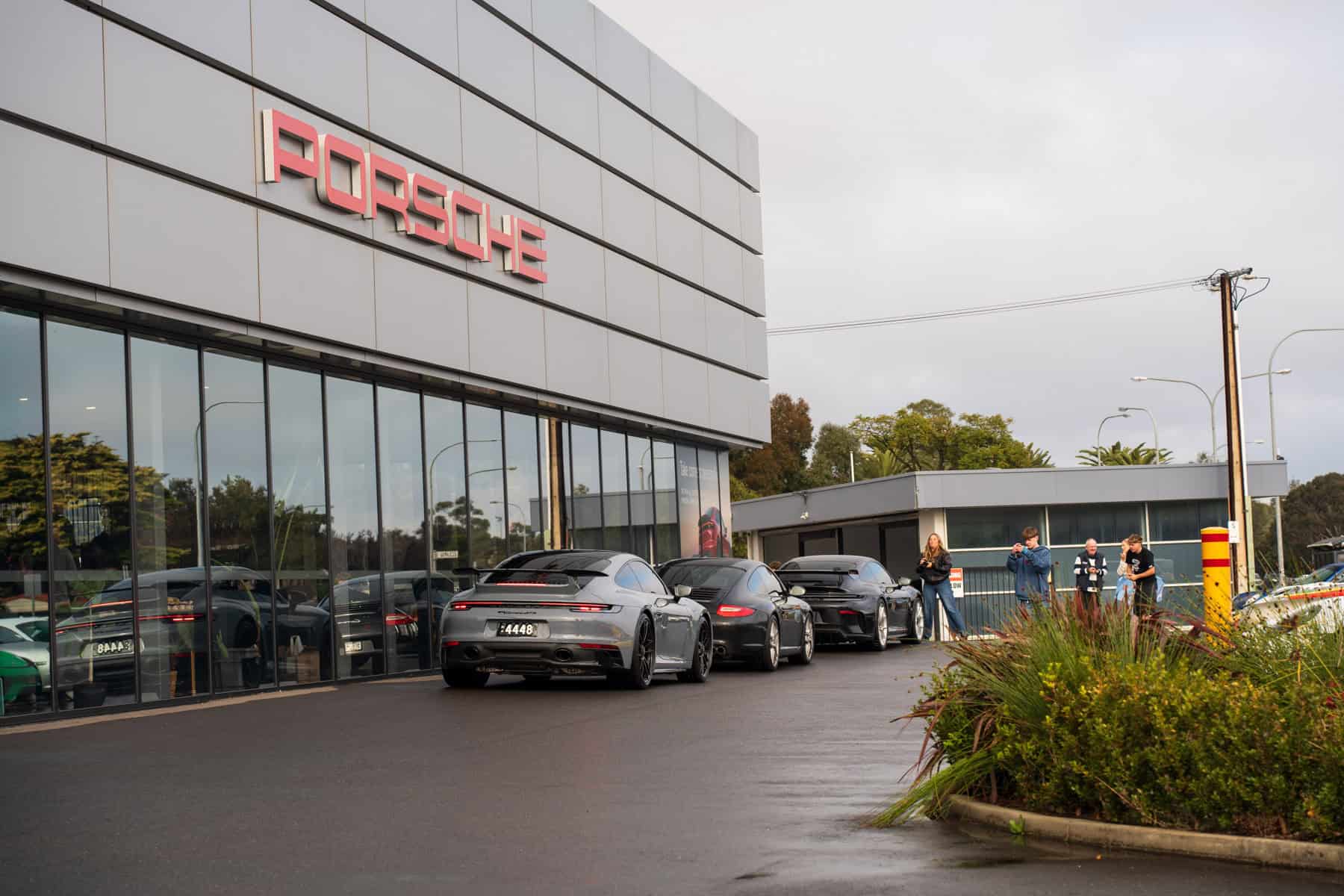 Porsche 911s at Porsche Centre Adelaide