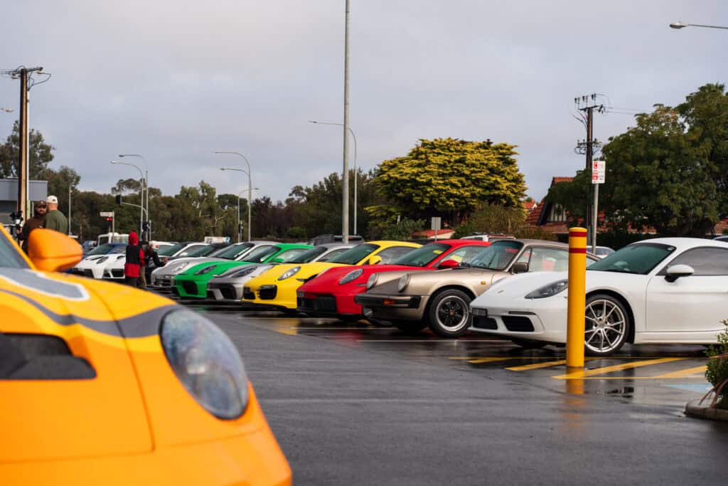 Porsche 911s at Porsche Centre Adelaide