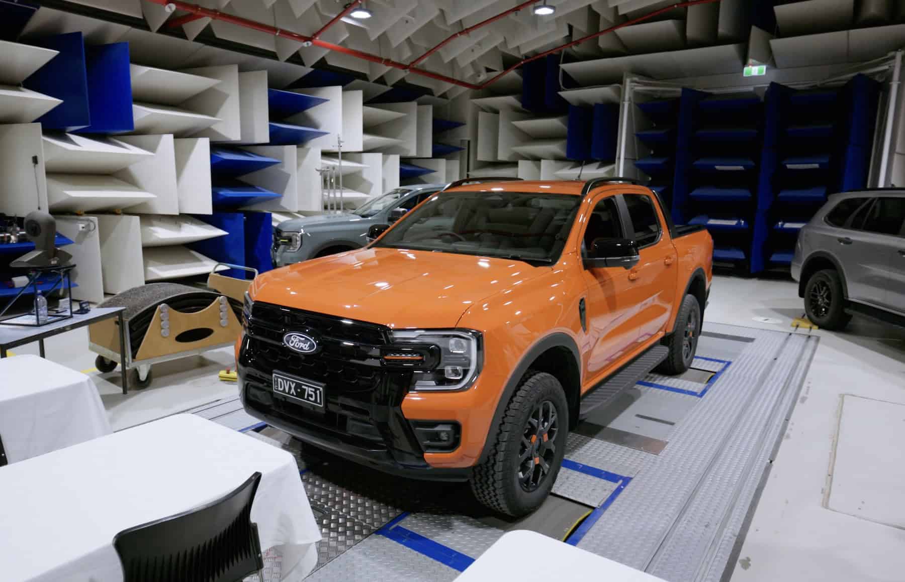 Vehicle Semi-Anechoic Chamber at Ford You Yangs Proving Ground