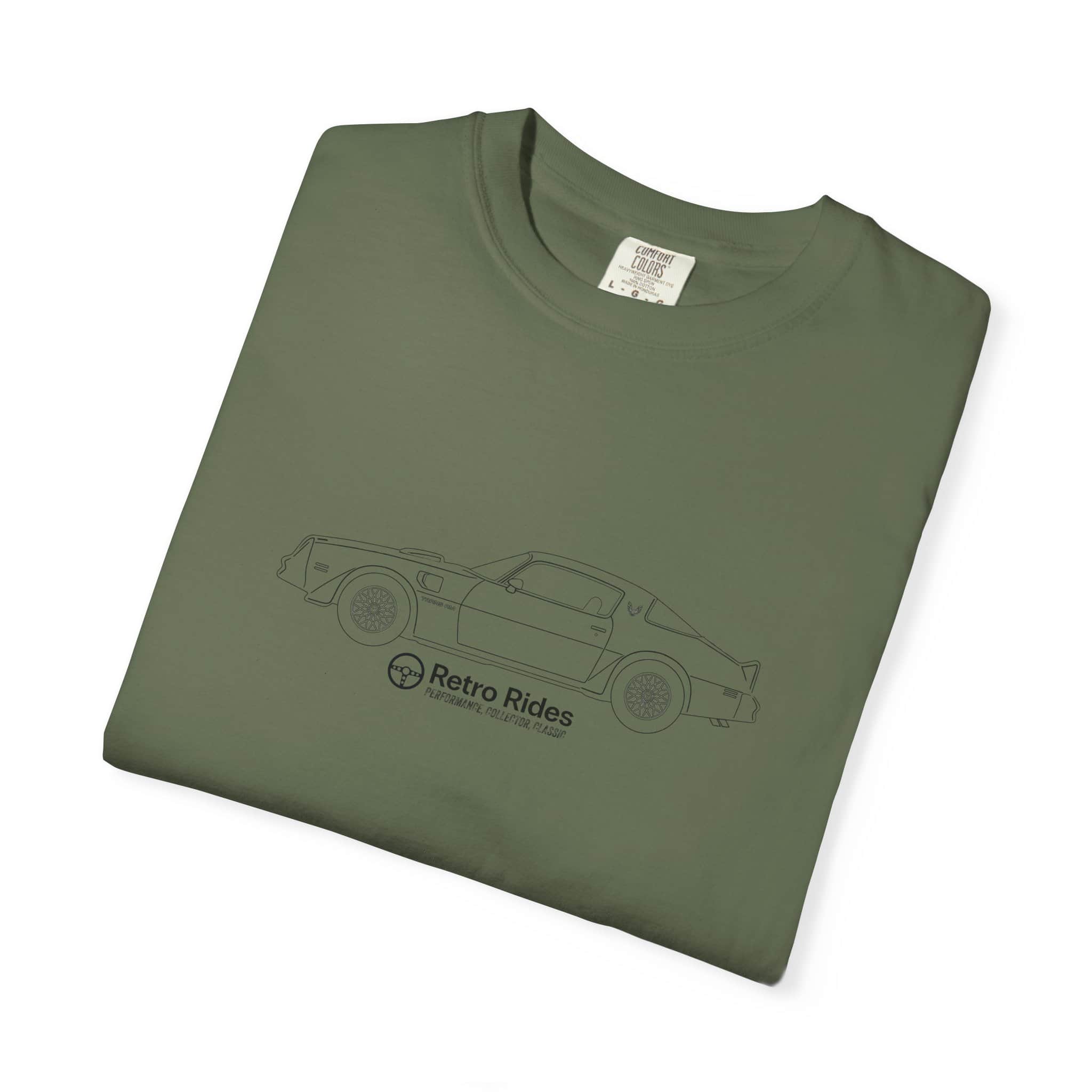 Classic Convertible Tee — 'Retro Riders' Lightweight Car Outline T-Shirt - Image 21
