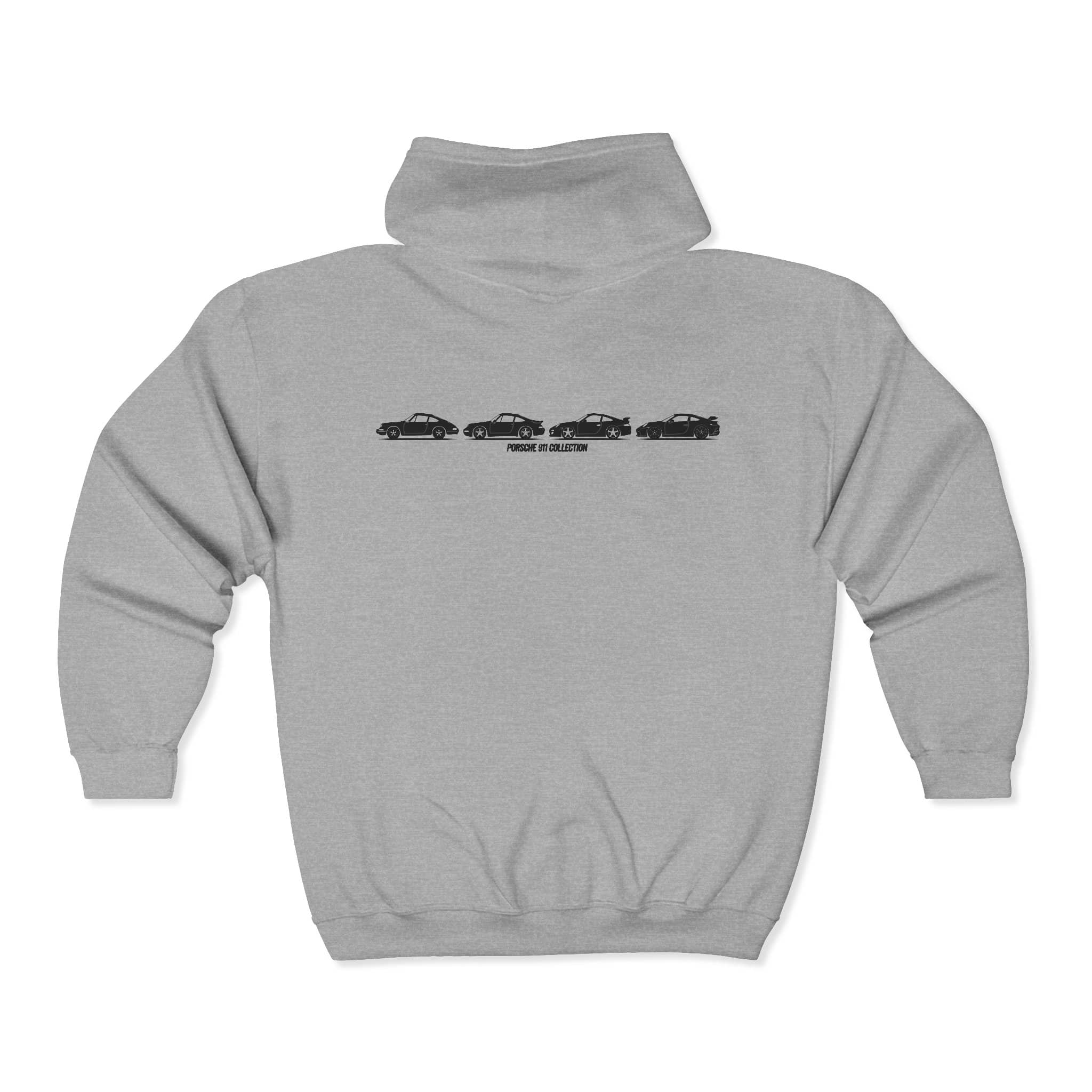 Retro Rides Full-Zip Hoodie Porsche 911 Collection - Image 2