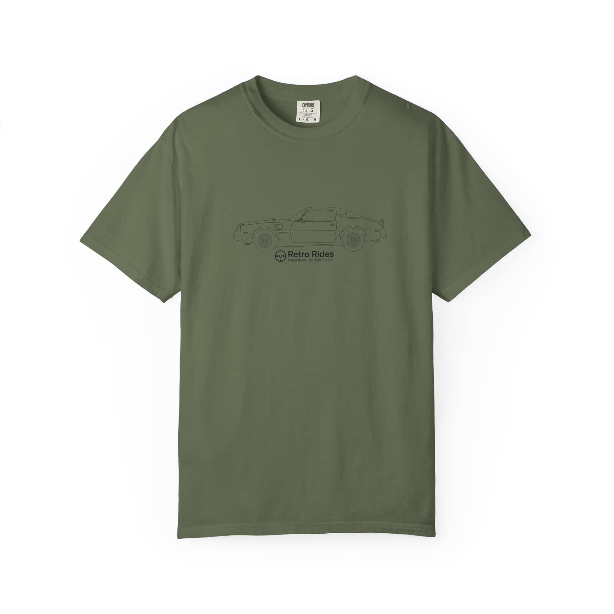 Classic Convertible Tee — 'Retro Riders' Lightweight Car Outline T-Shirt - Image 19