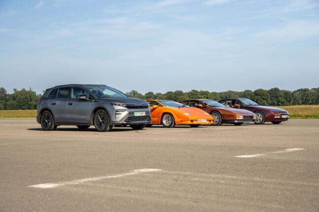 Škoda Elroq vRS takes on 1980s icons