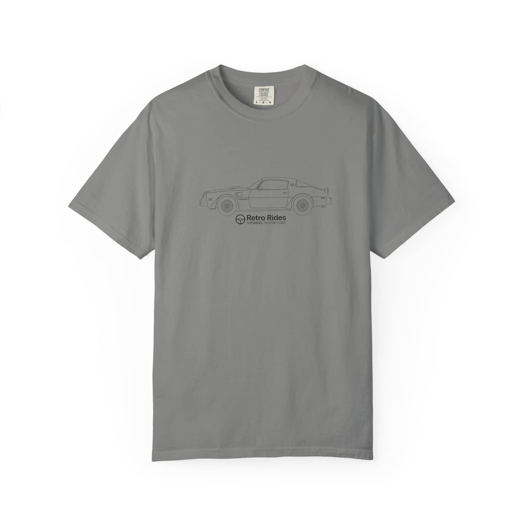 Classic Convertible Tee — 'Retro Riders' Lightweight Car Outline T-Shirt - Image 28