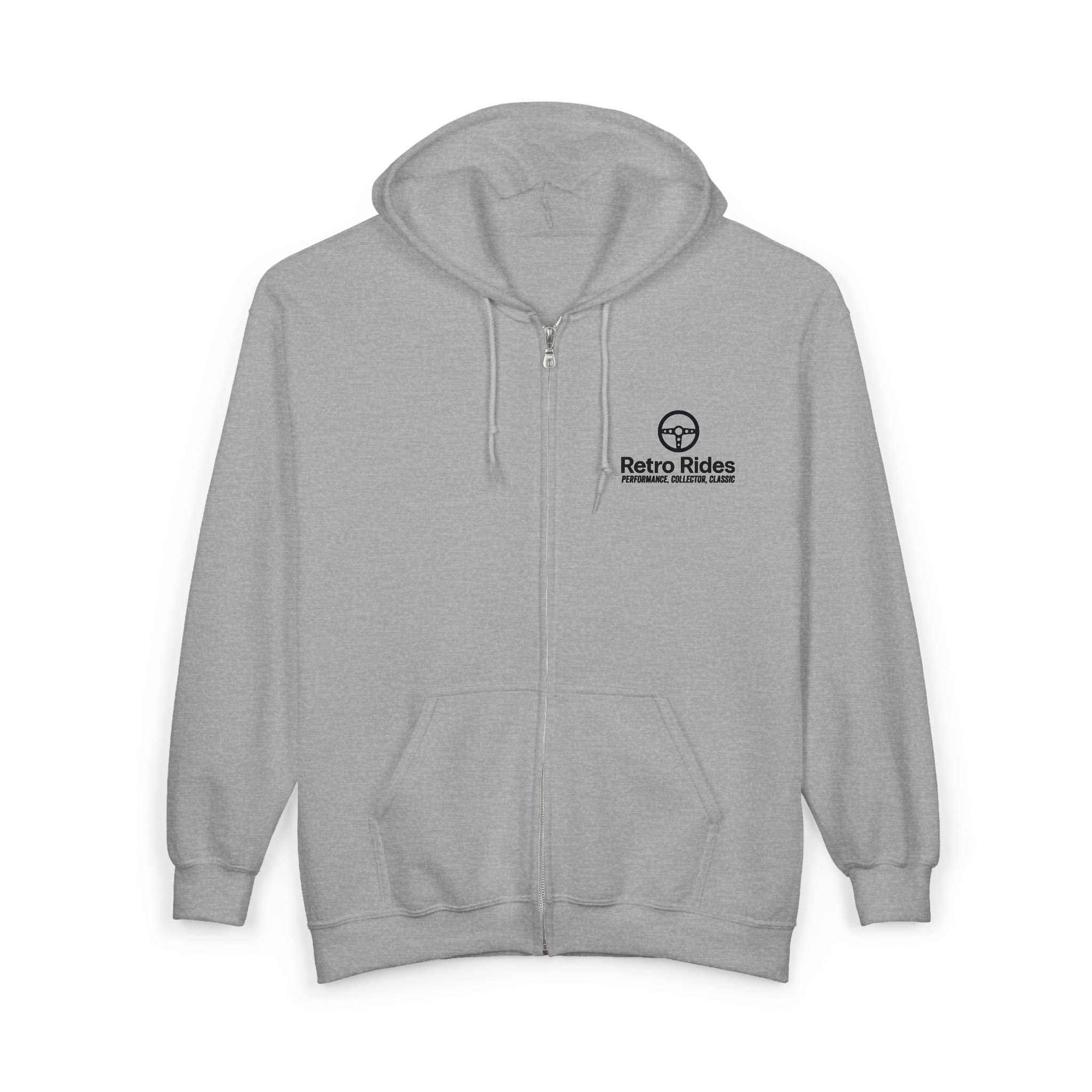Retro Rides Full-Zip Hoodie Porsche 911 Collection - Image 3