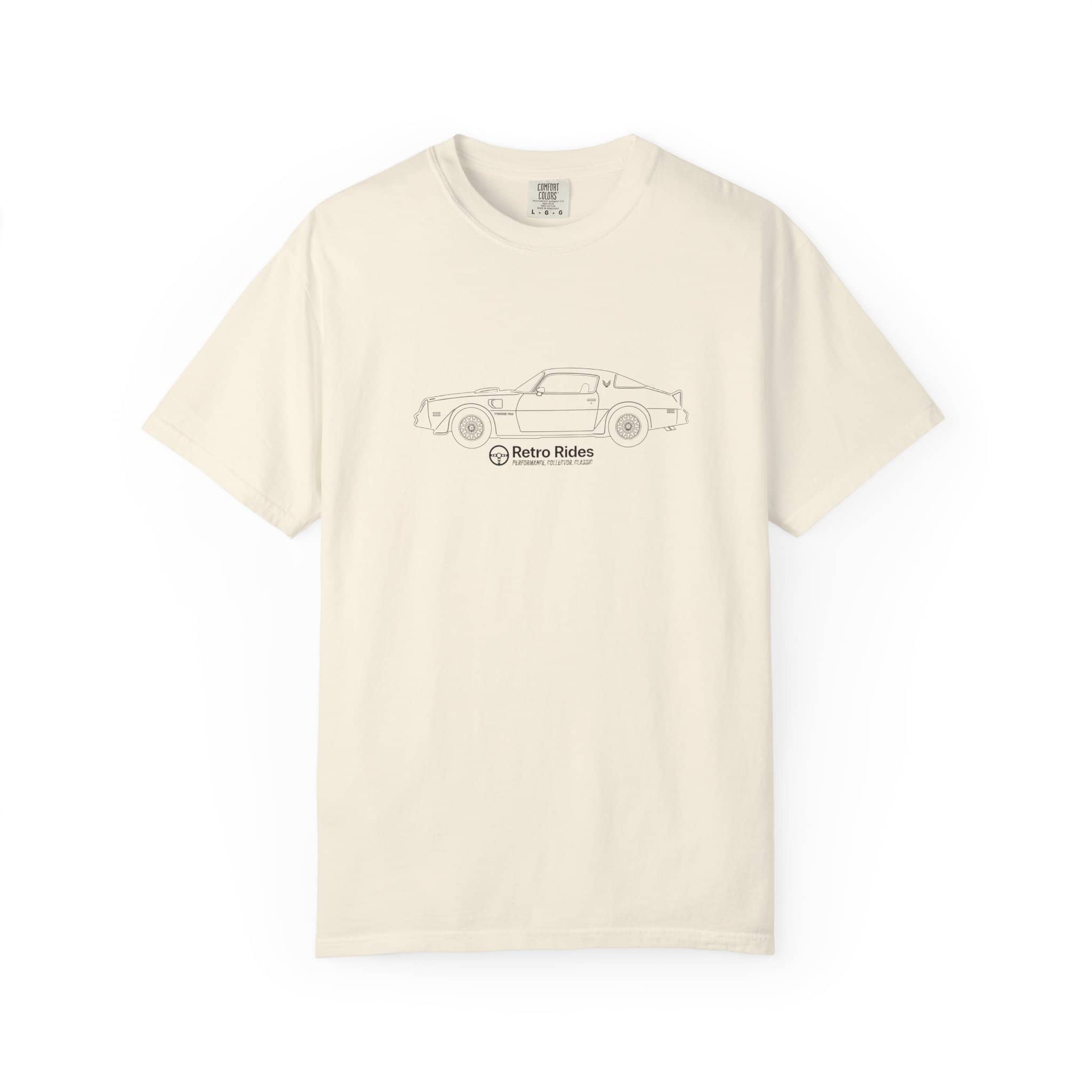 Classic Convertible Tee — 'Retro Riders' Lightweight Car Outline T-Shirt - Image 10