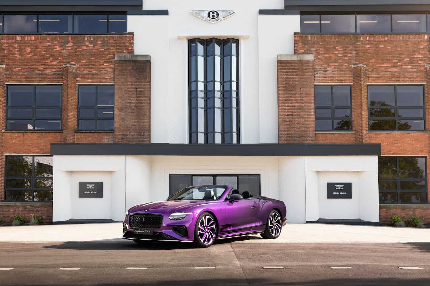 Bentley Continental GTC in Purple Supernova Ombre