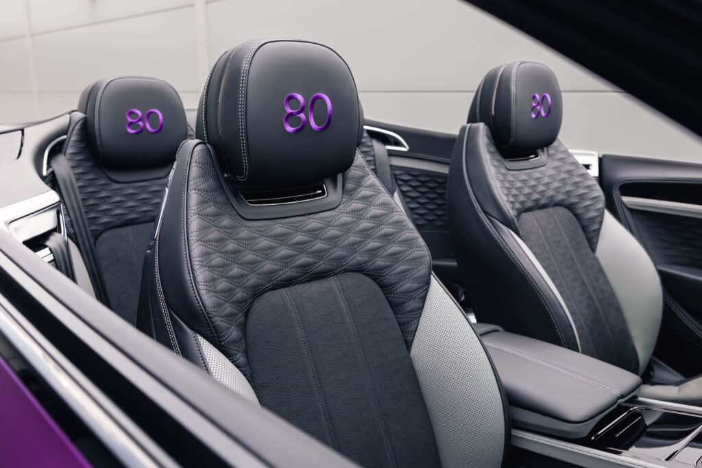 Bentley Continental GTC in Purple Supernova Ombre