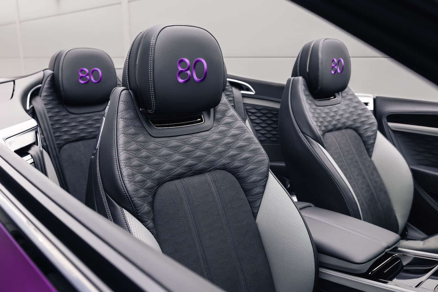 Bentley Continental GTC in Purple Supernova Ombre