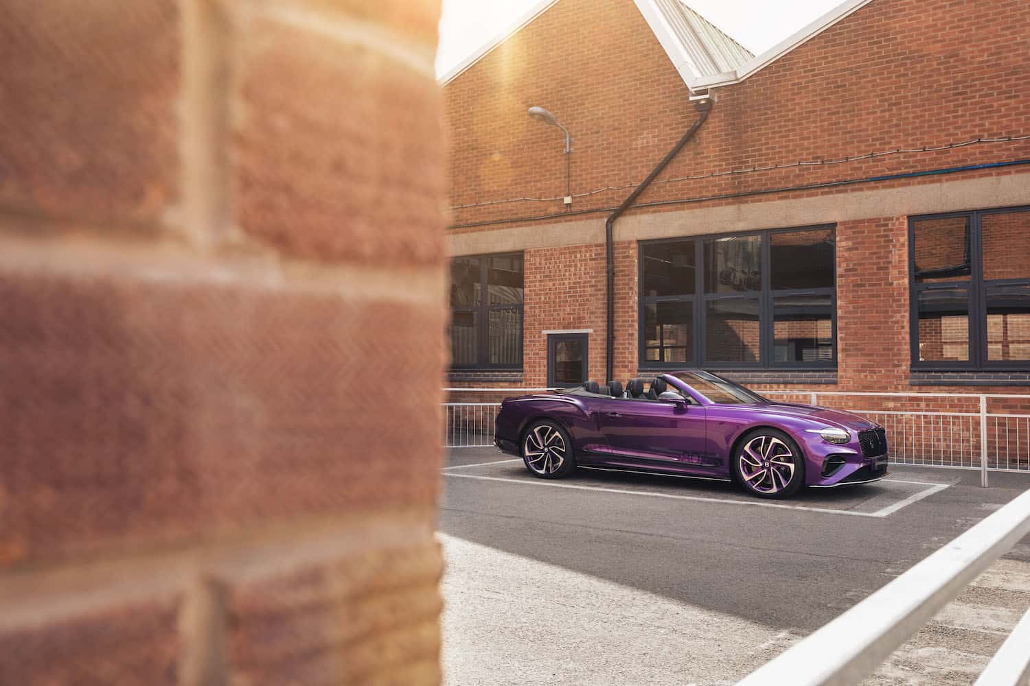 Bentley Continental GTC in Purple Supernova Ombre