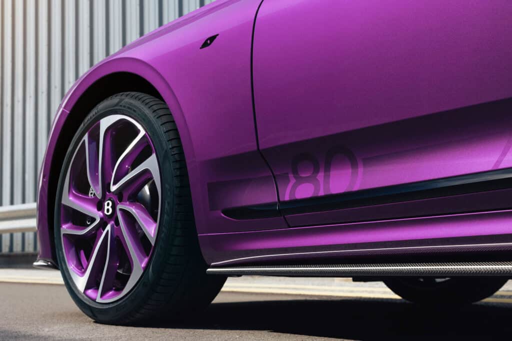Bentley Continental GTC in Purple Supernova Ombre