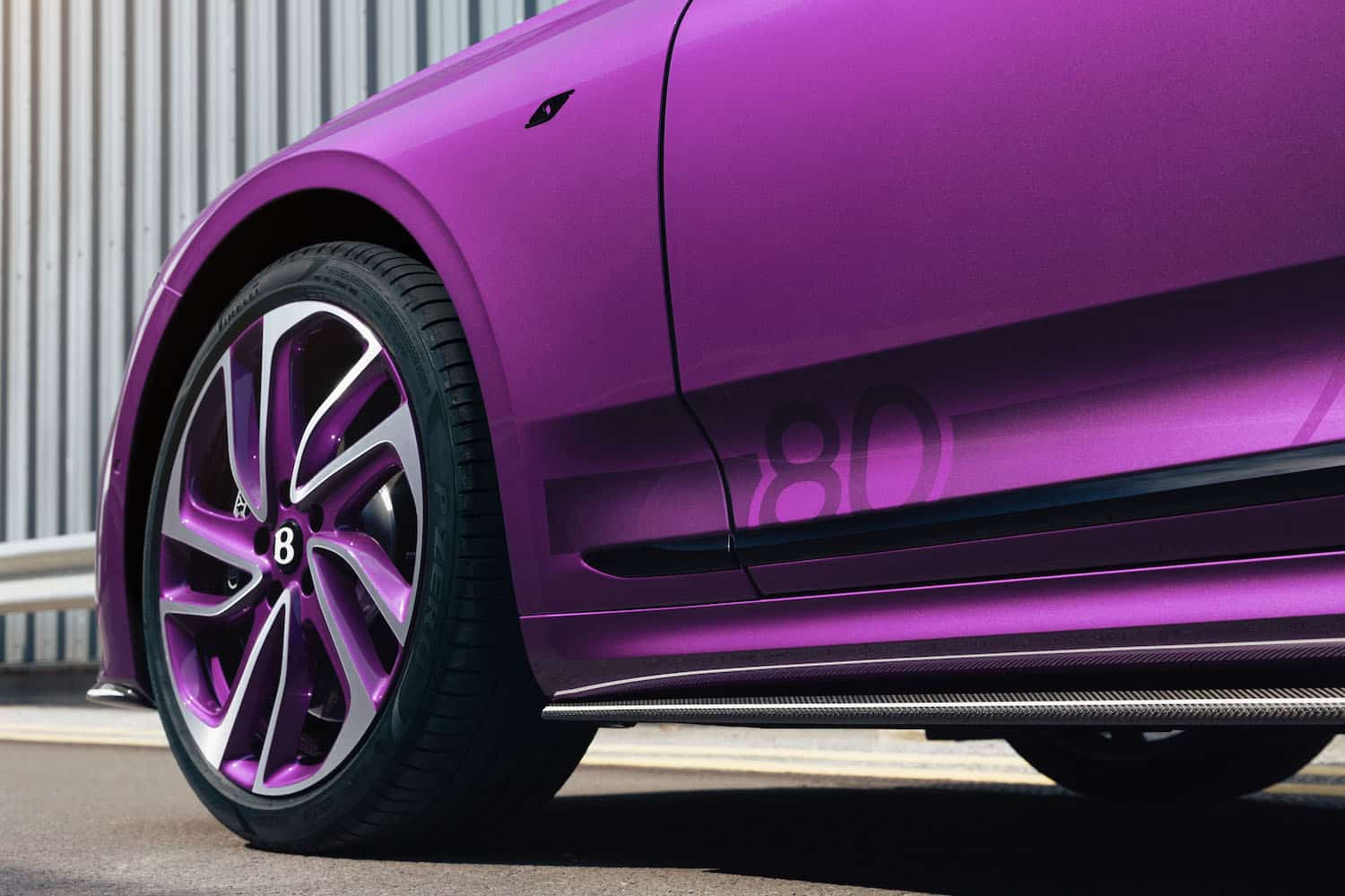 Bentley Continental GTC in Purple Supernova Ombre