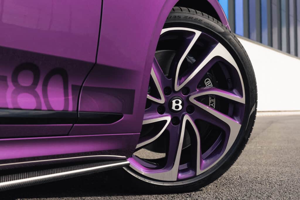 Bentley Continental GTC in Purple Supernova Ombre