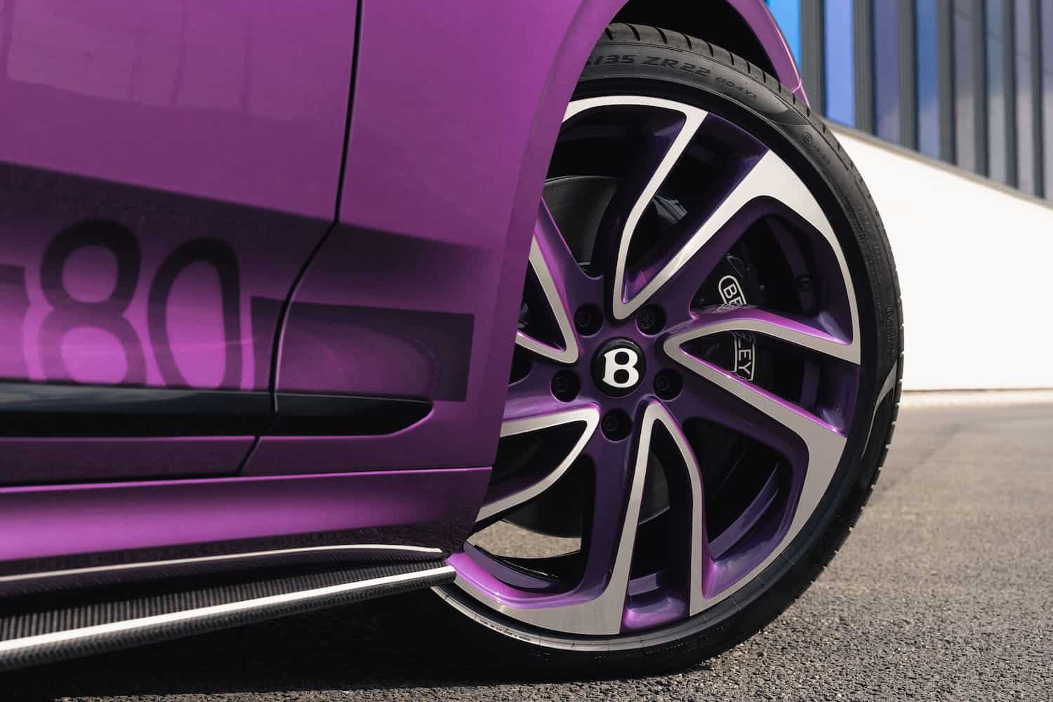 Bentley Continental GTC in Purple Supernova Ombre