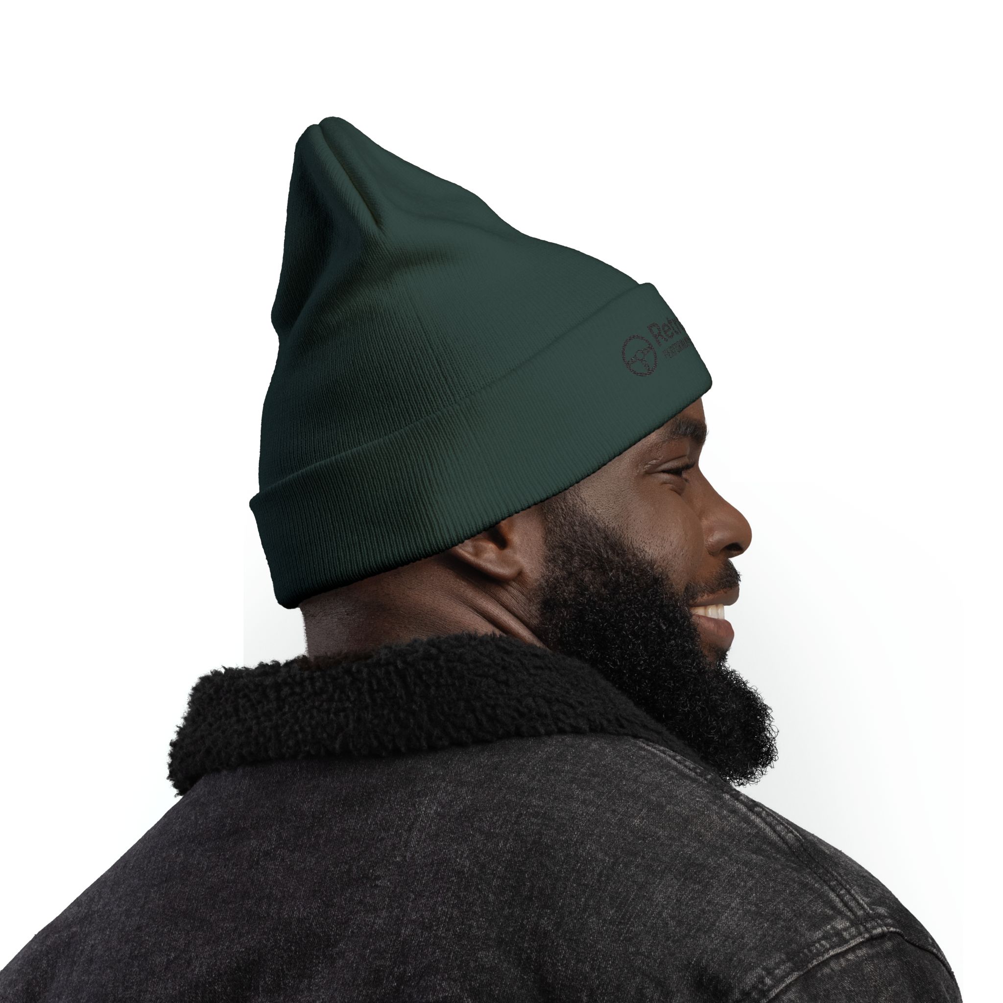 Retro Rides Embroidered Knit Beanie - Image 12