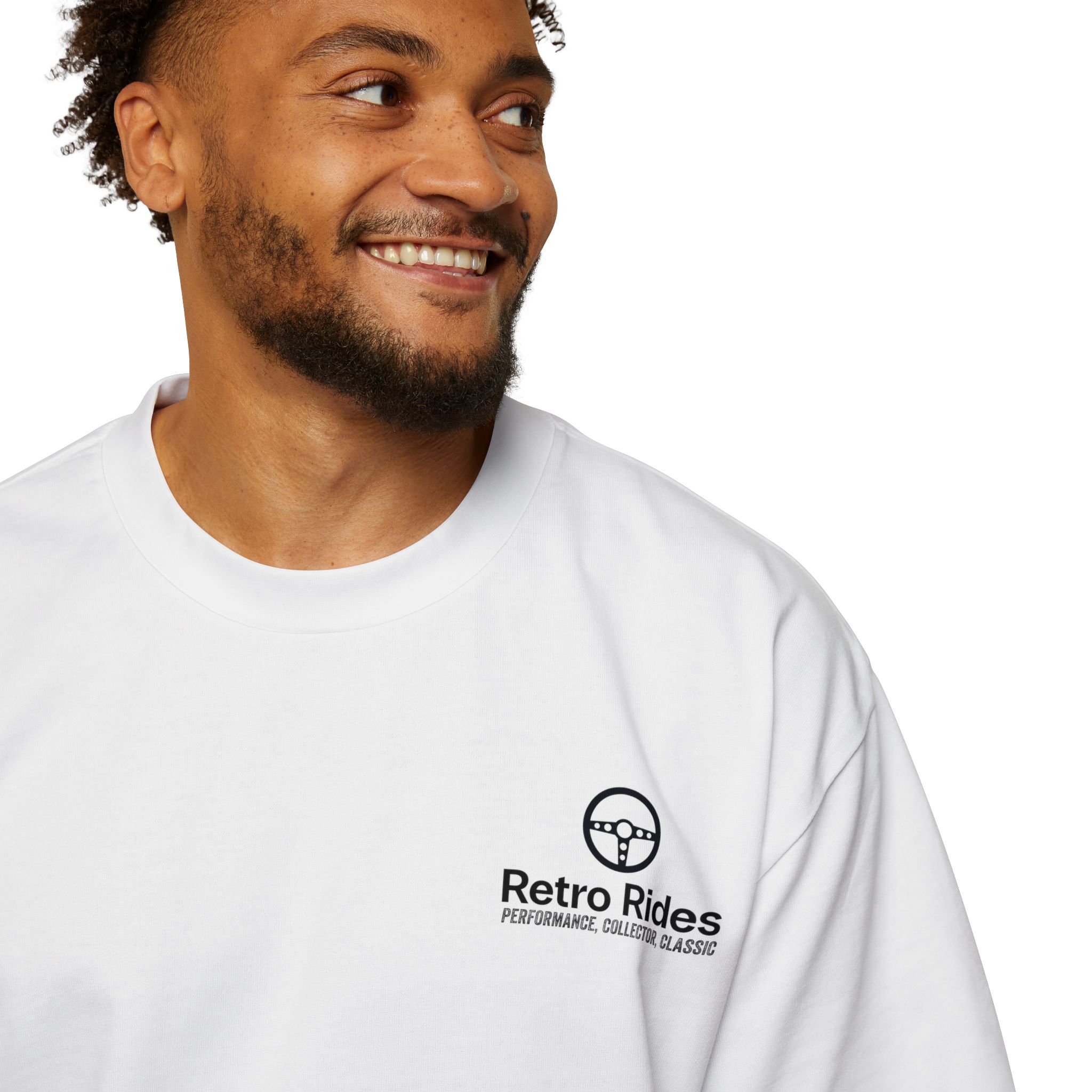 Modern Retro Rides Vertical Logo Tee - Image 5