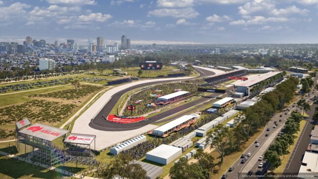 Adelaide Street Circuit – MotoGP – Hero Aerial