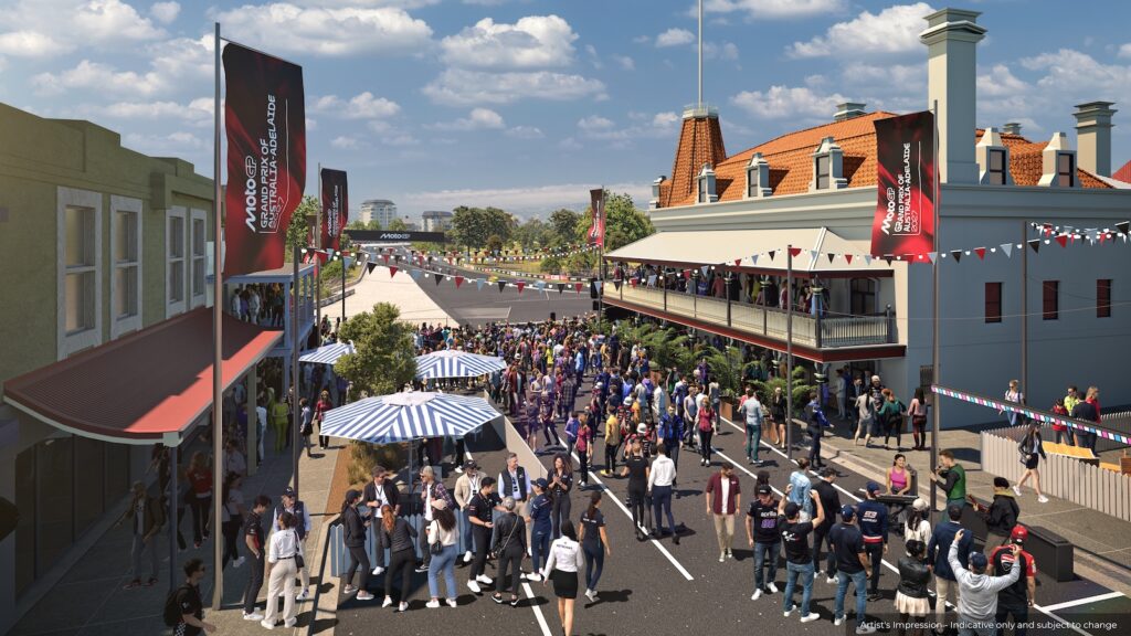 Adelaide Street Circuit – MotoGP – Rundle Street to Stag