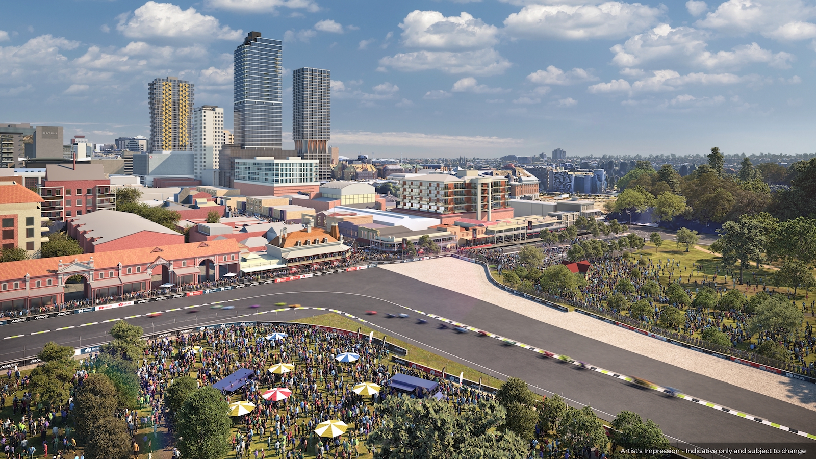 Adelaide Street Circuit – MotoGP – Rundle Street to Stag